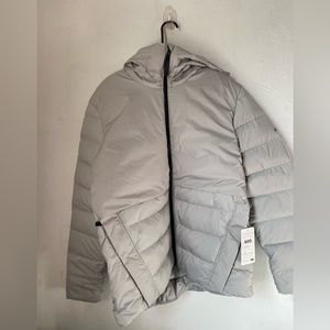 Adidas Men’s Traveer Cold. RDY Down Jacket Puffer FT2435 Metal Grey L NWT